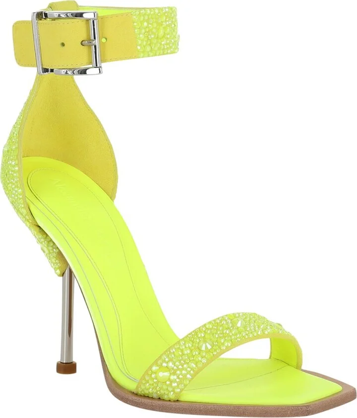 Alexander Mcqueen Leather Sandal