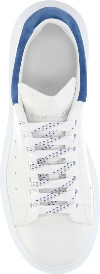 Alexander McQueen Leather Sneaker With Logo - Image 2