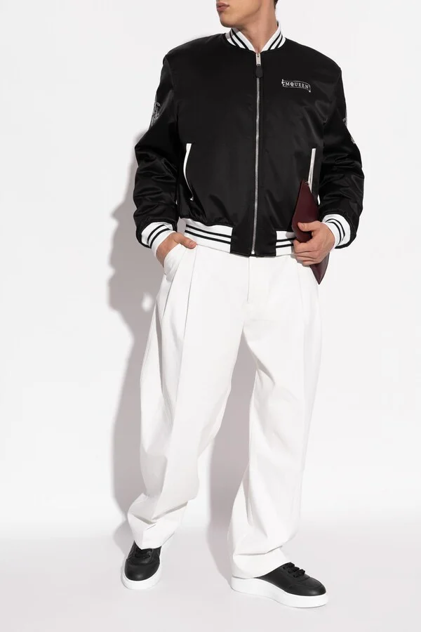 Alexander Mcqueen Leather Sports Shoes - Image 3