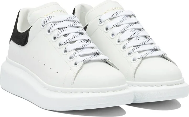 Alexander McQueen Leather Upper And Rubber Sole Sneaker - Image 2