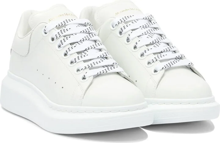 Alexander McQueen Leather Upper And Rubber Sole Sneaker - Image 2
