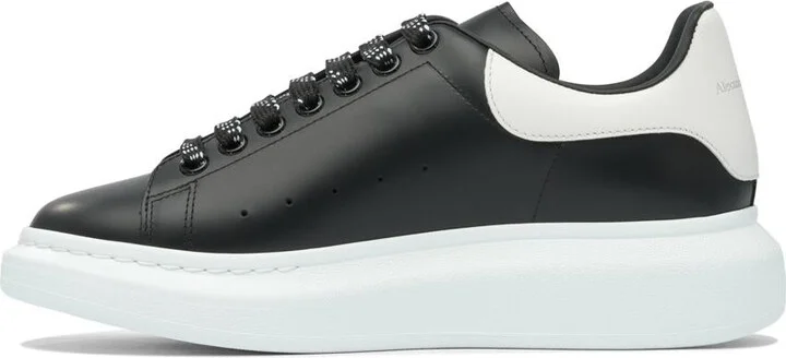 Alexander McQueen Leather Upper And Rubber Sole Sneaker - Image 3