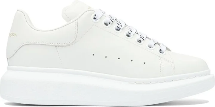 Alexander McQueen Leather Upper And Rubber Sole Sneaker