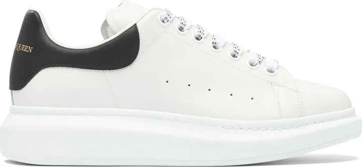 Alexander McQueen Leather Upper And Rubber Sole Sneaker