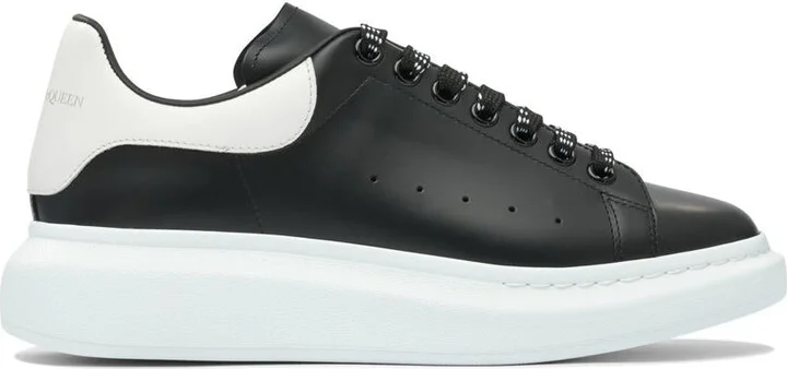 Alexander McQueen Leather Upper And Rubber Sole Sneaker