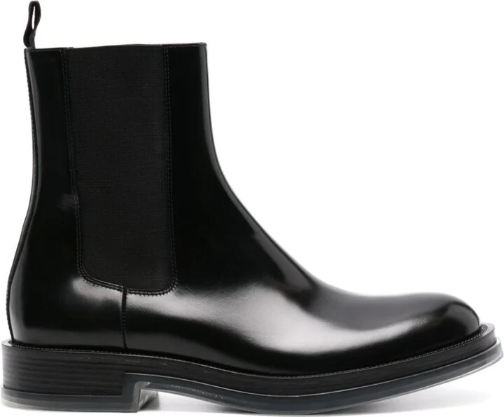 Alexander McQueen Logo Boots