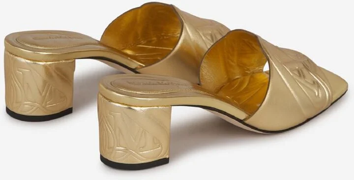 Alexander McQueen Logo Leather Sandals - Image 3
