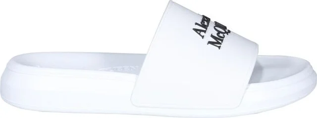 Alexander McQueen Logo Printed Slides