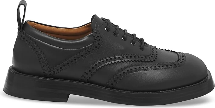 Alexander McQUEEN Men's Brogue Leather Dress Shoe