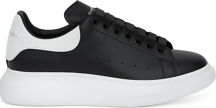 Alexander McQUEEN Men's Oversized Leather Heel Detail Sneakers