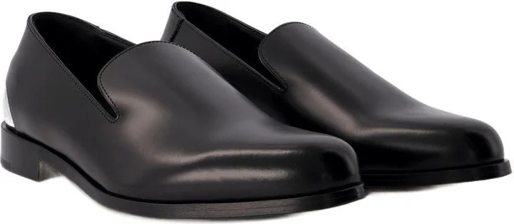Alexander McQueen Metal Heel Loafers - Image 2