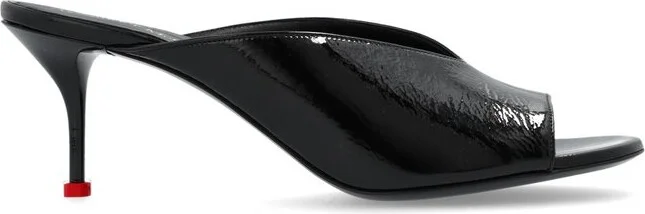 Alexander McQueen Open-Toe Slip-On Sandals