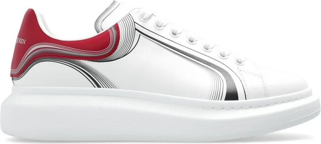 Alexander McQueen Oversized Lace-Up Sneakers