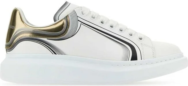 Alexander McQueen Oversized Lace-Up Sneakers
