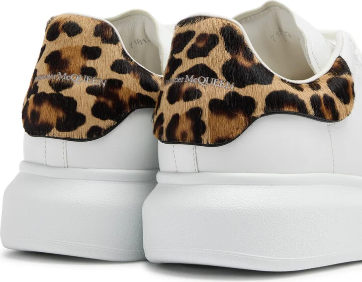 Alexander Mcqueen Oversized Leather Sneaker - Image 4