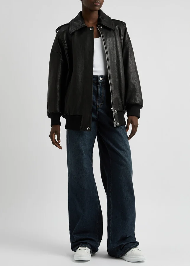 Alexander Mcqueen Oversized Leather Sneaker - Image 6