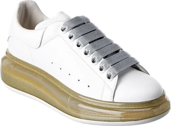 Alexander Mcqueen Oversized Leather Sneaker