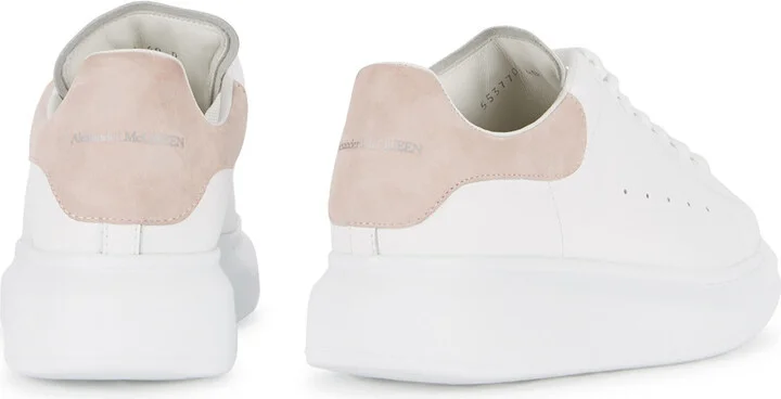 Alexander Mcqueen Oversized Leather Sneakers - Image 3