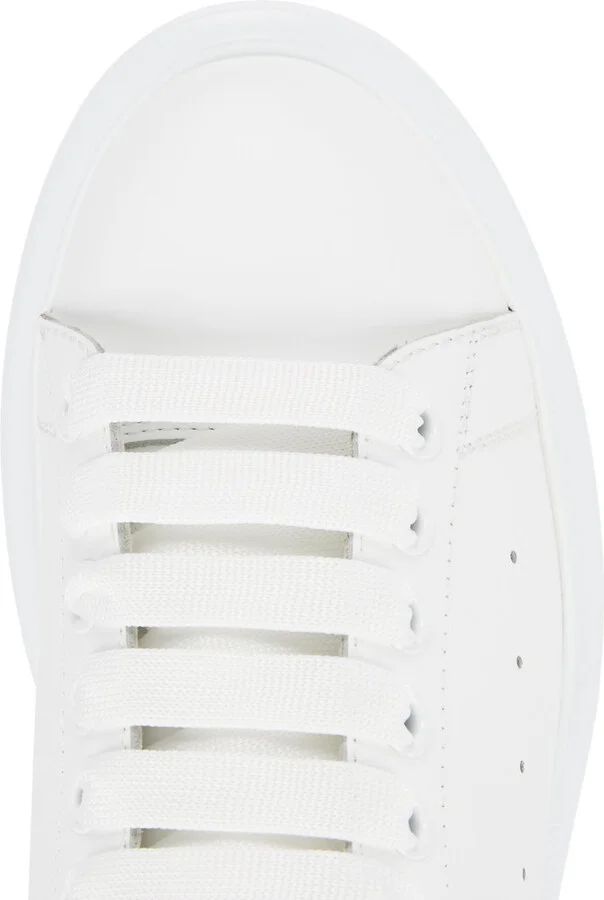 Alexander Mcqueen Oversized Leather Sneakers - Image 4