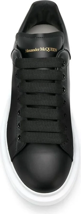 Alexander McQueen Oversized Leather Sneakers - Image 4