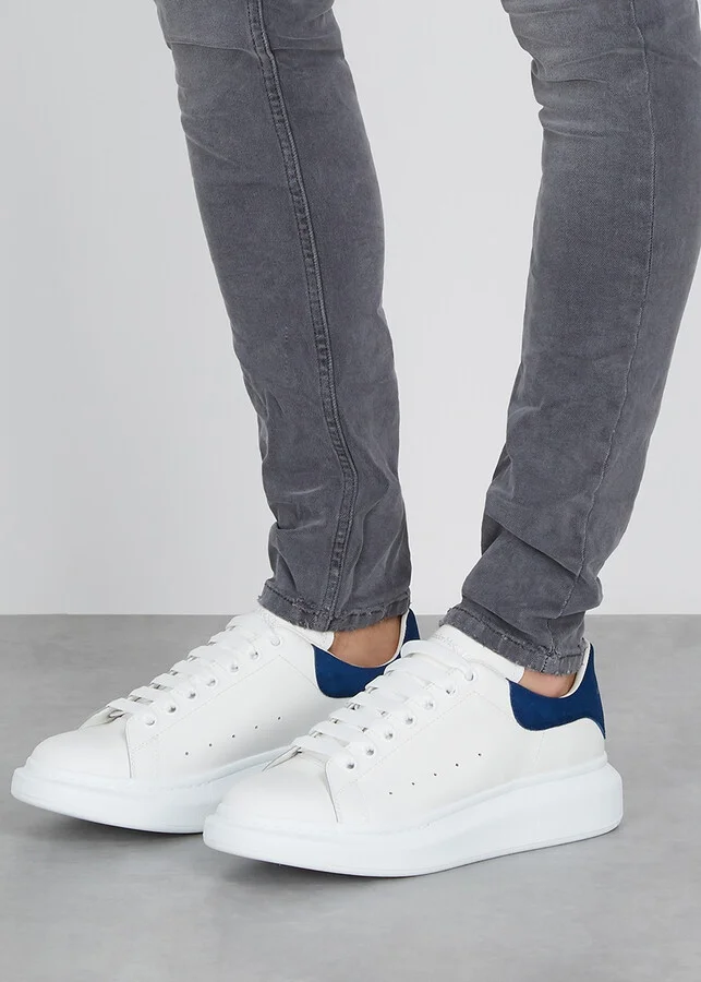 Alexander Mcqueen Oversized Leather Sneakers - Image 5