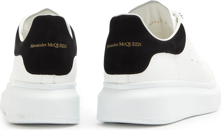 Alexander Mcqueen Oversized Leather Sneakers - Image 3