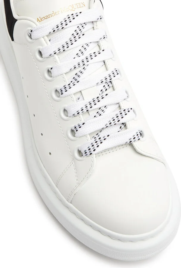 Alexander Mcqueen Oversized Leather Sneakers - Image 4