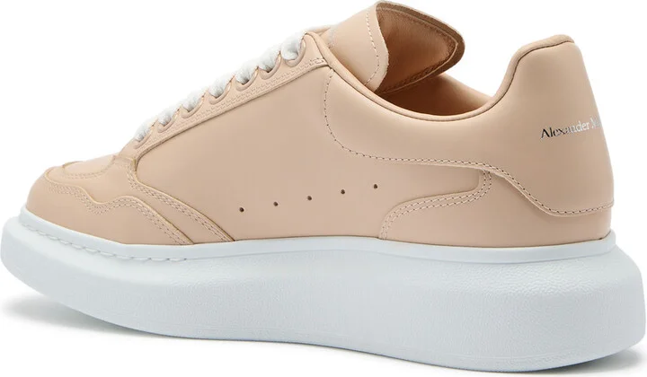 Alexander Mcqueen Oversized Panelled Leather Sneakers - Image 2