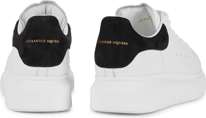 Alexander Mcqueen Oversized White Leather Sneakers - Image 7