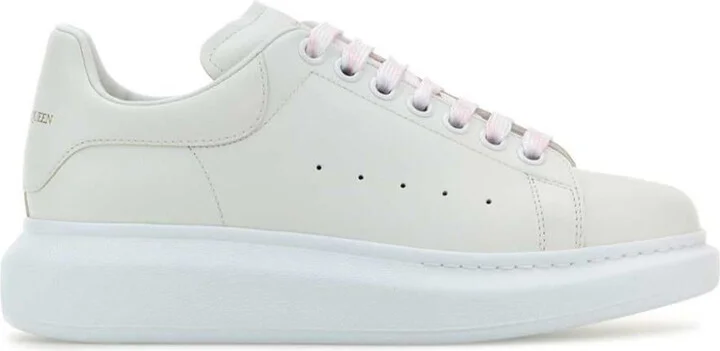 Alexander McQueen Oversized White Sneakers Shoes