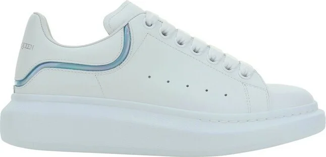 Alexander McQueen Padded-Ankle Lace-Up Sneakers
