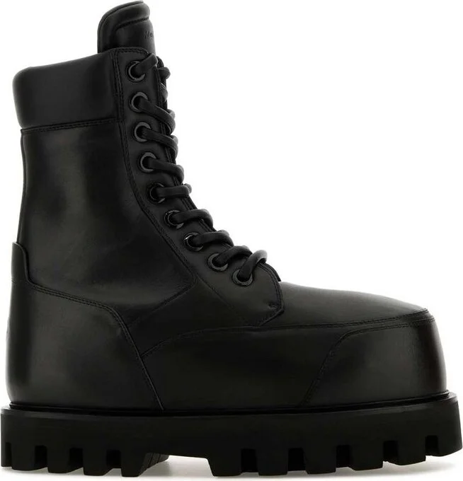 Alexander McQueen Parachute Lace-Up Ankle Boots