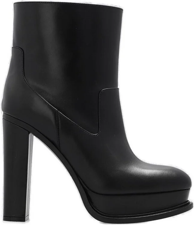 Alexander McQueen Platform Ankle Boots