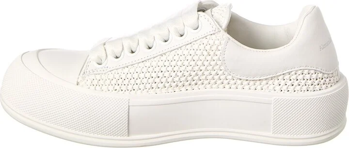 Alexander Mcqueen Plimsoll Leather Sneaker - Image 2