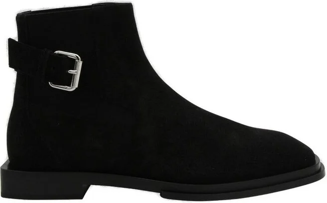 Alexander McQueen Pointed Toe Ankle Boots