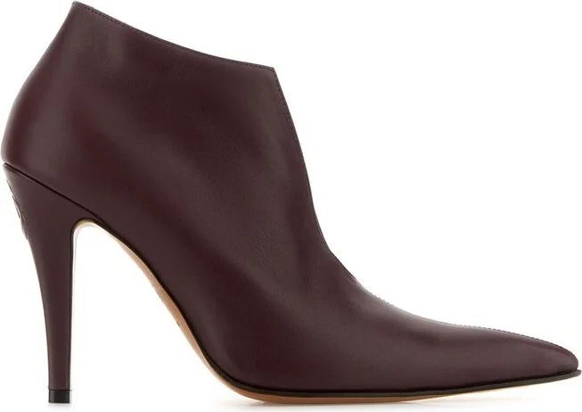 Alexander McQueen Pointed-Toe Heeled Pumps