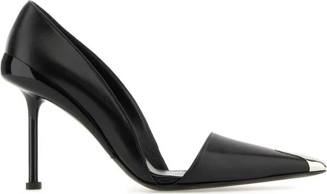 Alexander McQueen Pointed-Toe High-Heeled Pumps