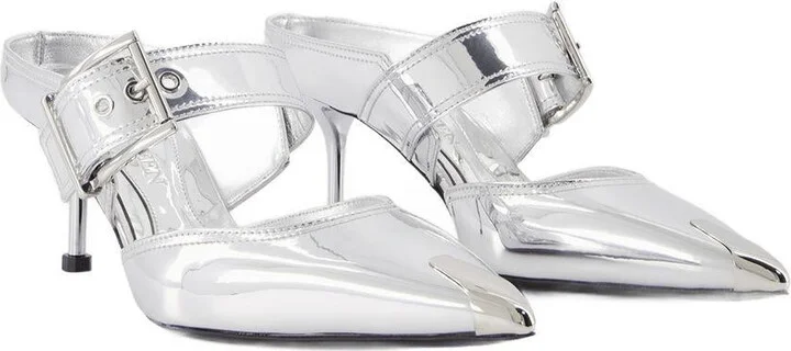 Alexander McQueen Punk Buckle Pumps - Image 2