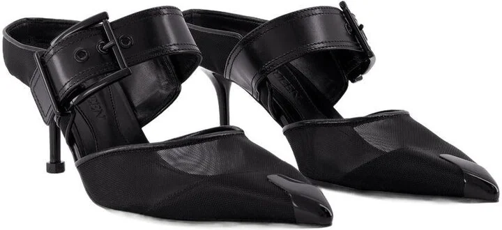 Alexander McQueen Punk Buckle Pumps - Image 2