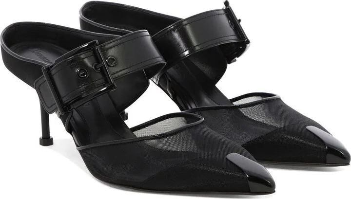 Alexander McQueen Punk Buckle Pumps - Image 2