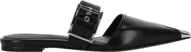 Alexander McQueen Punk Flat Mules