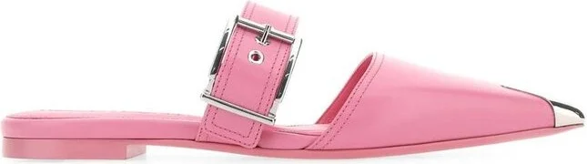 Alexander McQueen Punk Flat Mules