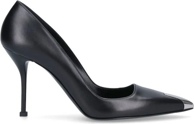 Alexander McQueen Punk Pointed-Toe Pumps