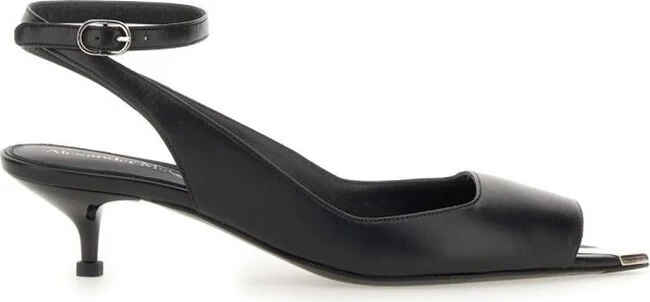 Alexander McQueen Punk Pointed-Toe Sandals