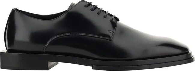 Alexander McQueen Round-Toe Lace-Up Derby Shoes