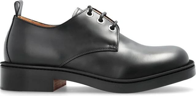 Alexander McQueen Round-Toe Lace-Up Derby Shoes