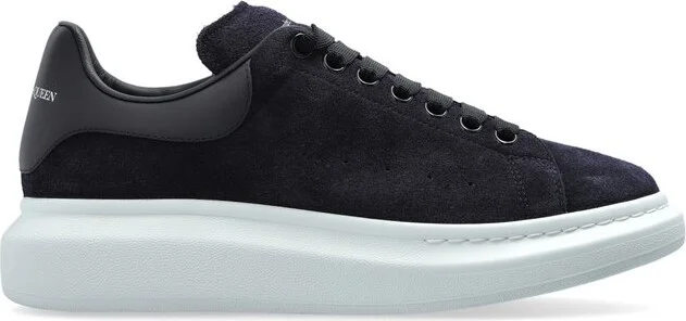 Alexander McQueen Round-Toe Lace-Up Sneakers