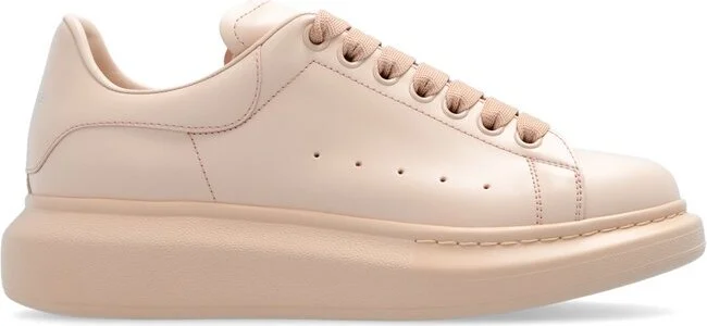 Alexander McQueen Round Toe Laced Sneakers