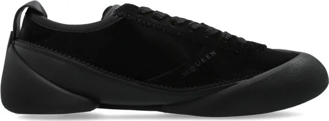 Alexander McQueen Round-Toe Low-Top Sneakers