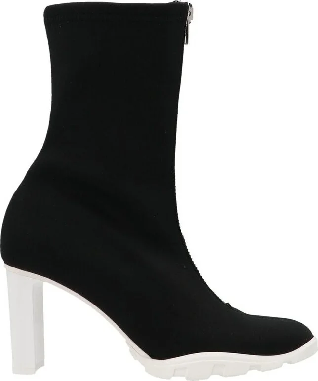Alexander McQueen Scuba Front Zipped Boots